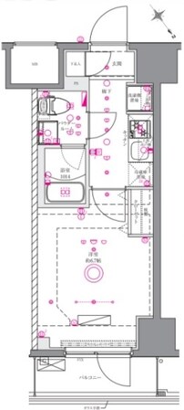 AZEST関内の物件間取画像